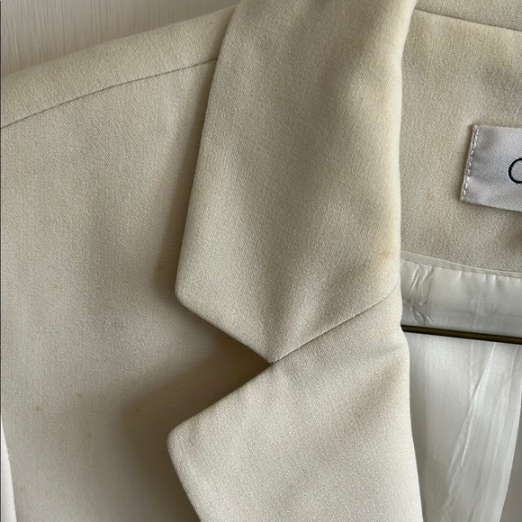 Calvin Klein Women's Cream Blazer - Picture 8 of 10